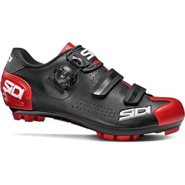 SiDi Fietsschoenen - Maat 46 - Mannen - zwart/rood