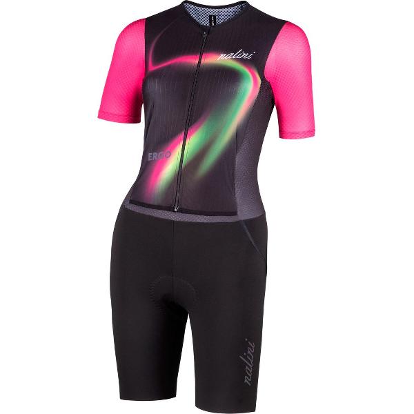 Nalini Dames Snelpak - Wielrenpak Zwart - FAST LADY SUIT Black - L