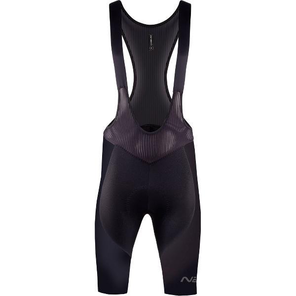 Nalini Heren Fietsbroek kort met bretels - Koersbroek - wielrenbroek Zwart - VELOCE BIB SHORT Black - M