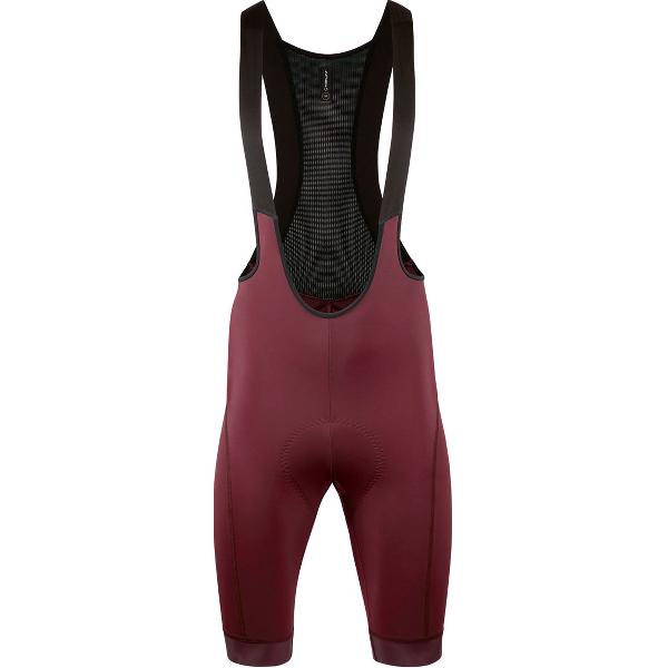 Nalini Heren Fietsbroek kort met bretels - Koersbroek - wielrenbroek Bordeaux - NEW ROAD BIB SHORT Bordeaux - XL