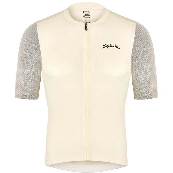 Spiuk Anatomic Jersey Met Korte Mouwen Beige XL Man