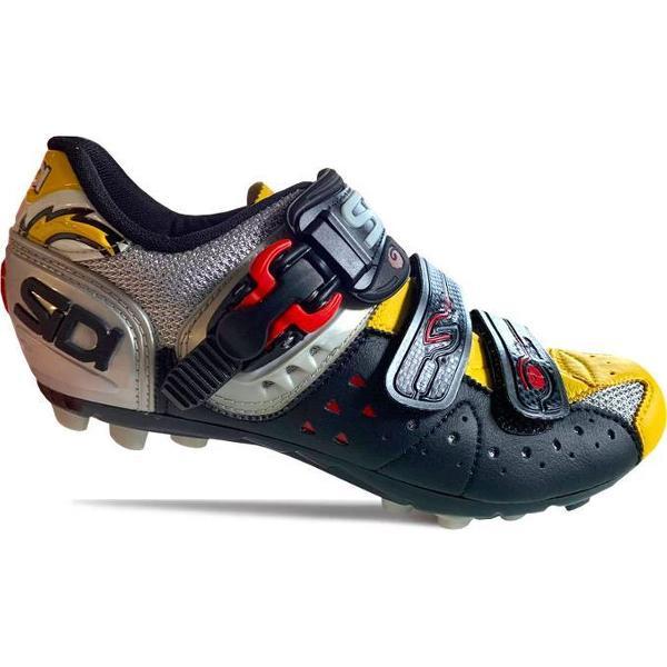 Sidi Scarpe Eagle 5 - Mountainbikeschoenen - Steel Zwart Geel - Maat 37