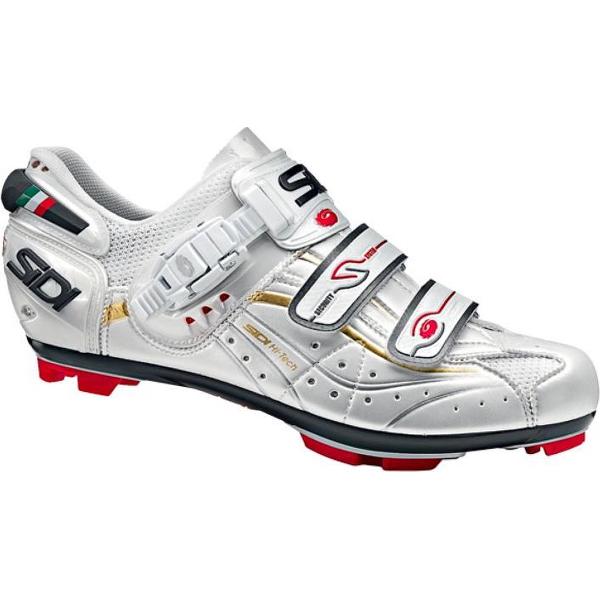 Sidi Scarpe Eagle 6 - Mountainbikeschoenen - SRS Carbon Zool - Wit Parelmoer - Maat 46