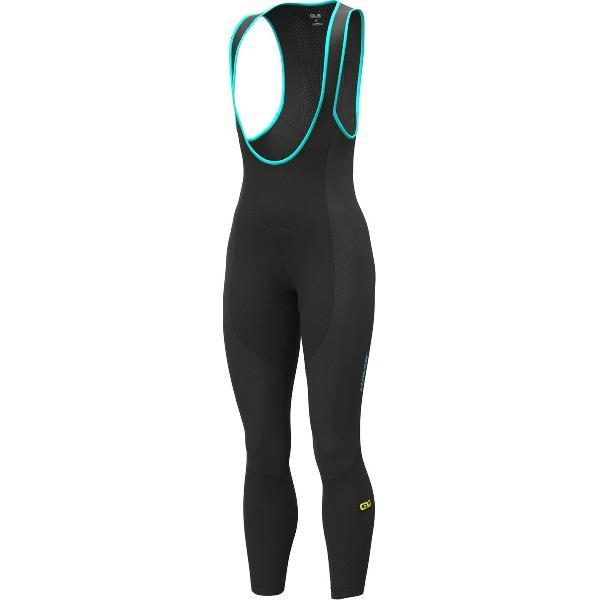 Ale Dames Lange Fietsbroek Klimatik K-Wind Blizzard - Zwart - M