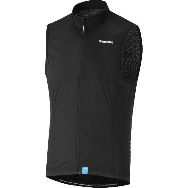 Shimano Vest Compact Wind Zwart Heren-XXL