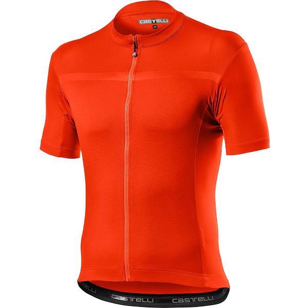 Castelli CLASSIFICA Fietsshirt Brilliant Orange - Mannen - maat XXL