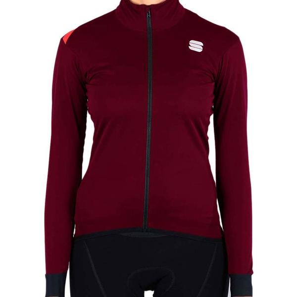 Sportful FIANDRE LIGHT NORAIN fietsjas Dames Red Wine - Vrouwen - maat L