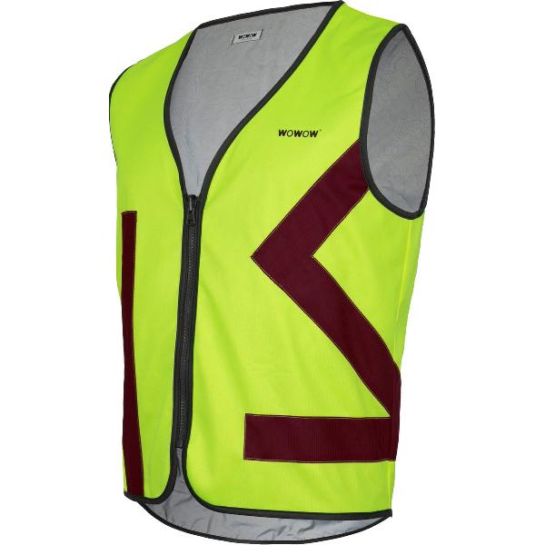 WOWOW Urban Citizen jacket - Omkeerbare fietsjas fluo of reflecterend - XL