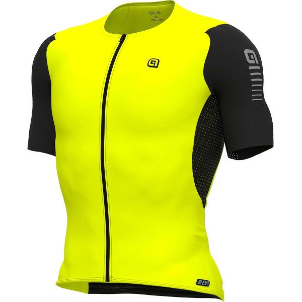 Ale Race Special Korte Mouwen Fietsshirt Geel M Man