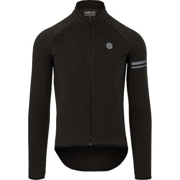 AGU Thermo Fietsshirt Lange Mouwen Essential Heren - Zwart - XL