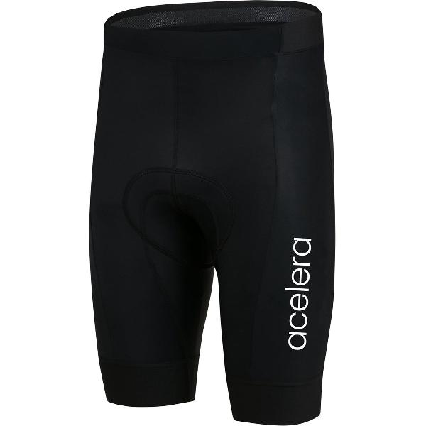 Acelera Essential Fietsshort met Zeem - Fietsbroek - Wielrenbroek - Wielerbroek - Mountainbike - Bibshort - Spinning - Fietskleding - Koersbroek - Fietsbroek Heren met Zeem - Kort - Heren - Dames - Maat XL