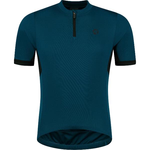 Rogelli Core Fietsshirt Heren - Korte Mouwen - Wielrenshirt - Donkerblauw - Maat M