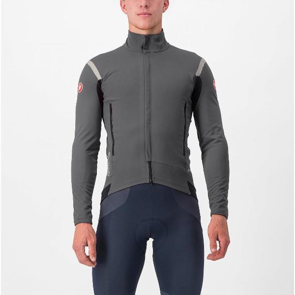 Castelli PERFETTO RoS 2 fietsjas LIGHT BLACK/BLACK REFLEX - Mannen - maat M