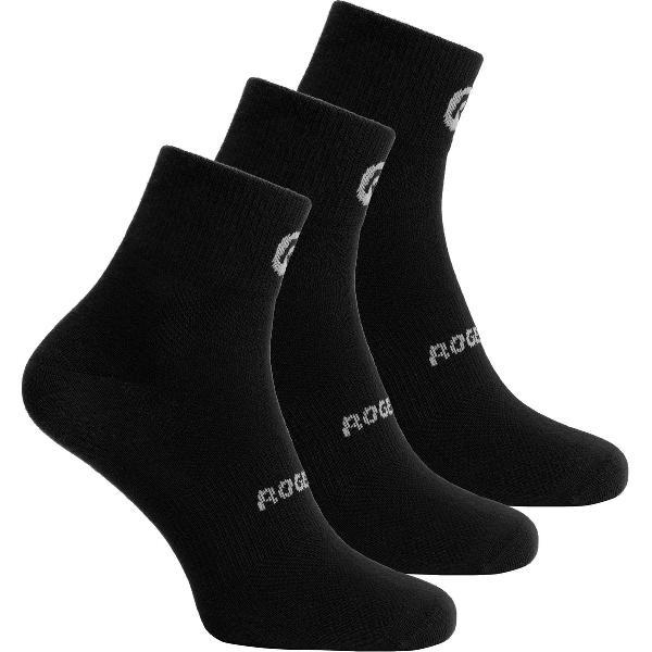 Rogelli Core 3-pack Fietssokken - Heren - Zwart - Maat 36-39