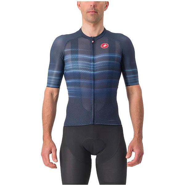 Castelli Climber´s 3.0 Sl 2 Jersey Met Korte Mouwen Blauw M Man