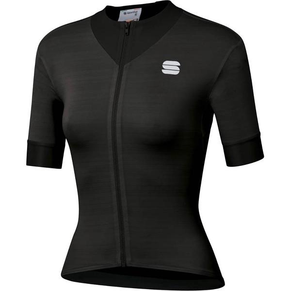 Sportful Fietsshirt Korte mouwen voor Dames Zwart - SF Kelly W Short Sleeve Jersey-Black - L