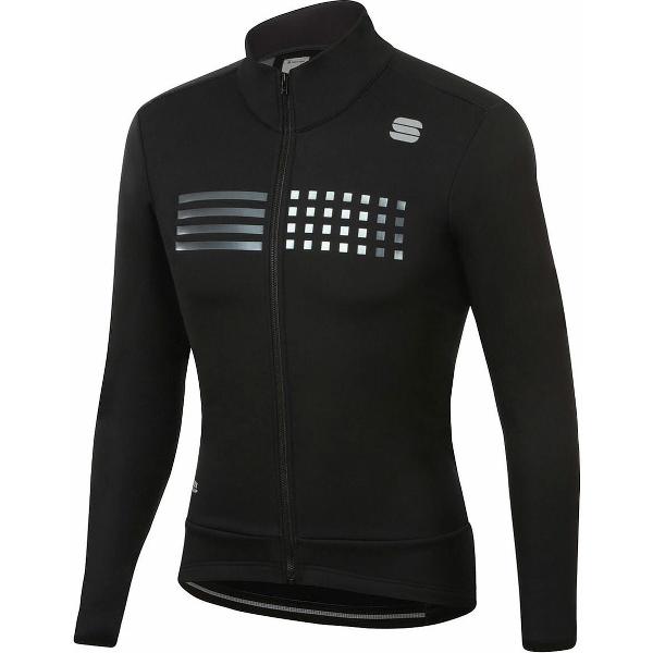 Sportful Fietsjack Heren Zwart - TEMPO JACKET BLACK - L