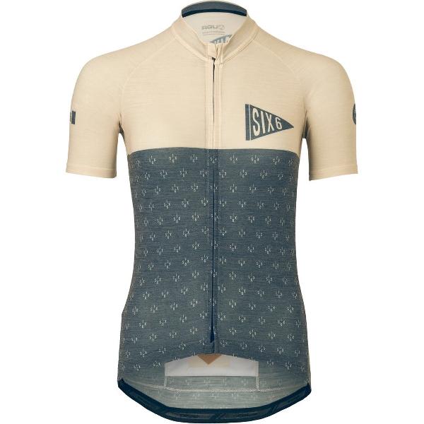 AGU Merino Fietsshirt IV SIX6 Dames - Blauw - XL