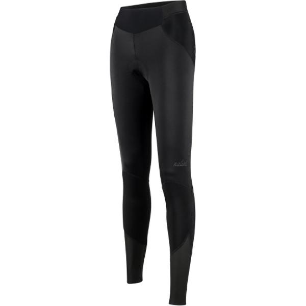 Nalini - Dames - Fietsbroek Lang Zonder Bretels - Winter Fietsbroek Met Zeem - Thermo Wielrenbroek - Zwart - ROAD WIND LADY TIGHT - XL