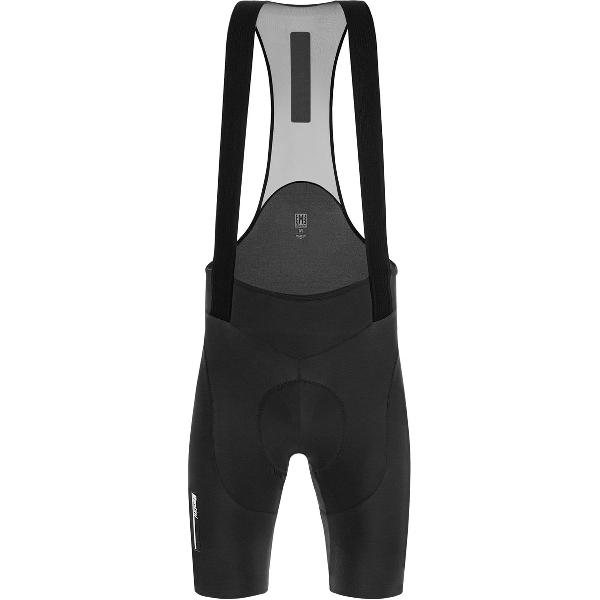 Santini Fietsbroek kort met bretels - koersbroek Zwart Heren - Tono Dinamo Bib-Shorts C3 Seat Pad Black - L