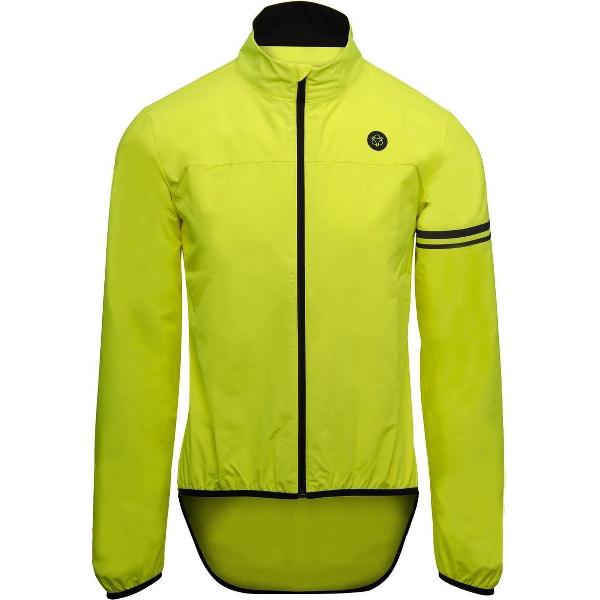 AGU Jack Essential Wind Fluo Yellow Fietsjack Heren - Maat XL