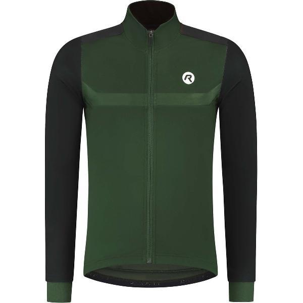 Rogelli Mono Fietsjas - Winterjack Heren - Race fit - Green - Maat 3XL