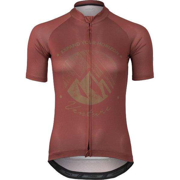 Gravel Fietsshirt Venture Dames - Rood - XL