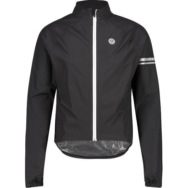 AGU Fiets Regenjack Essential Heren - Zwart - XL