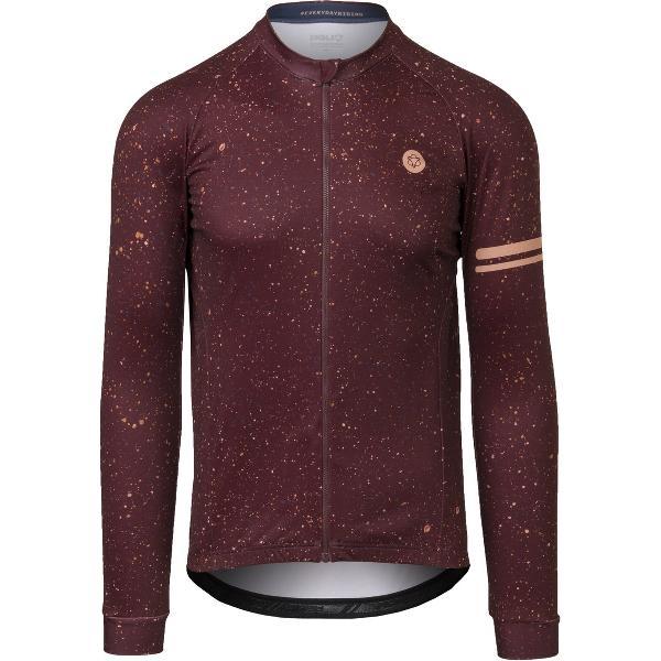 AGU Splatter Fietsshirt Lange Mouwen Trend Heren - Modica - L