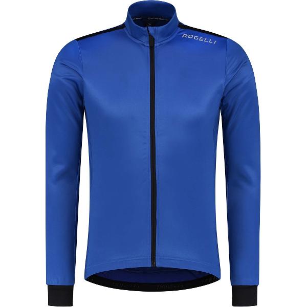 Rogelli Core Fietsshirt - Lange Mouwen - Heren - Blauw - Maat S