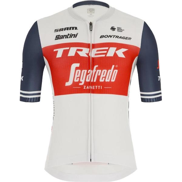 Santini Fietsshirt korte mouwen Heren - Trek Segafredo 2021 - Eco Sleek Jersey Red - M