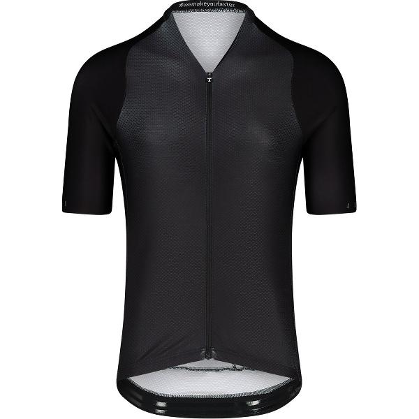 BIORACER Fietsshirt Heren - Fietskledij Icon Coldblack - Wielrennen - Zwart L