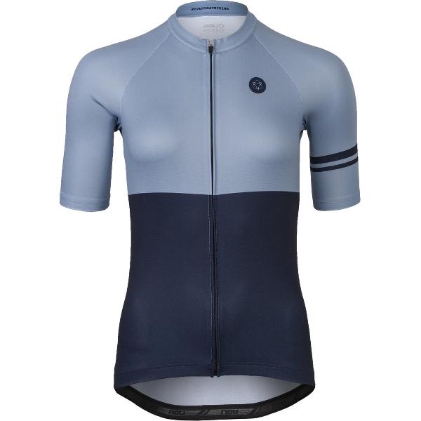 AGU Duo Fietsshirt Essential Dames - Blauw - S