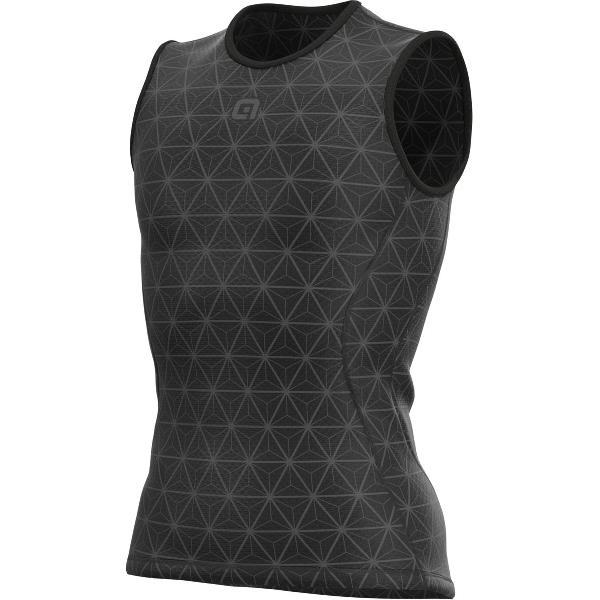 Ale Base Layer Zonder Mouwen Quark - Zwart - XS/S - Valt klein