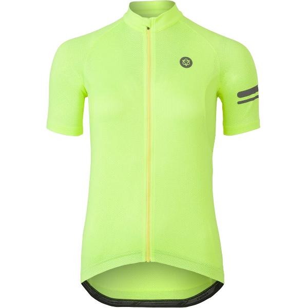 AGU Core Fietsshirt Essential Dames - Hi-vis Neon Yellow - M