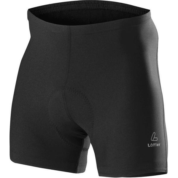 Löffler Fietsbroek Extra Short Basic Heren Nylon Zwart Maat 56