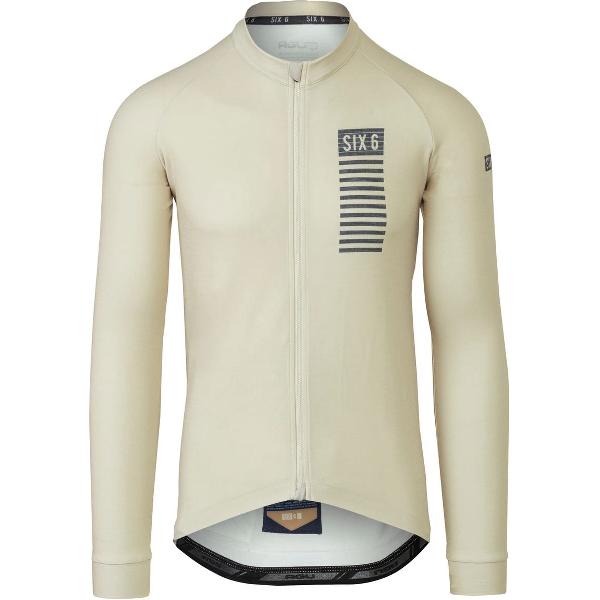 AGU Merino III Fietsshirt Lange Mouwen IV SIX6 Heren - Beige - S