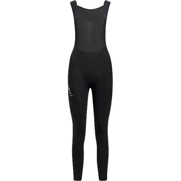 Rogelli Bib Tight Mono Fietsbroek Dames - Wielrenbroek met Zeem - Zwart - Maat S