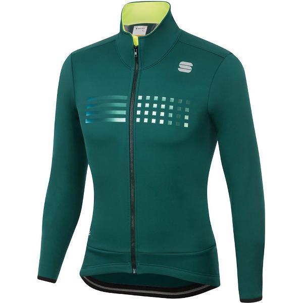 Sportful Fietsjack Heren Groen - TEMPO JACKET SEA MOSS - XL