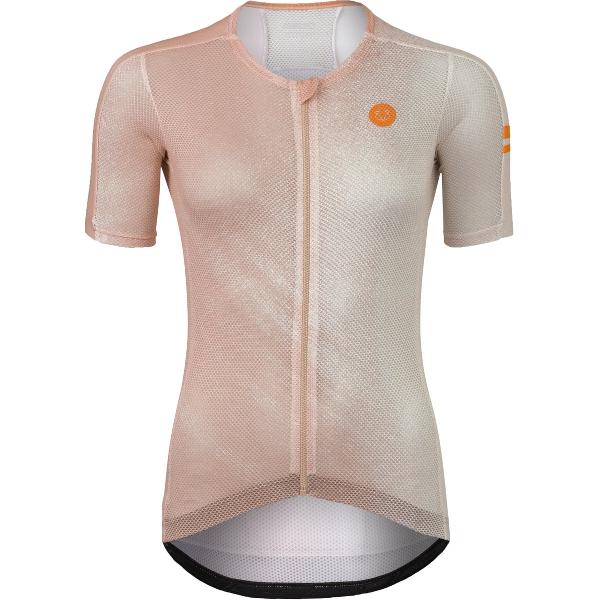 AGU High Summer Fietsshirt IV Trend Dames - Roze - M - Extra Ademend - UV bescherming