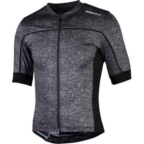 Rogelli Passo Fietsshirt - Heren - Maat S - Korte mouwen - Grijs melange