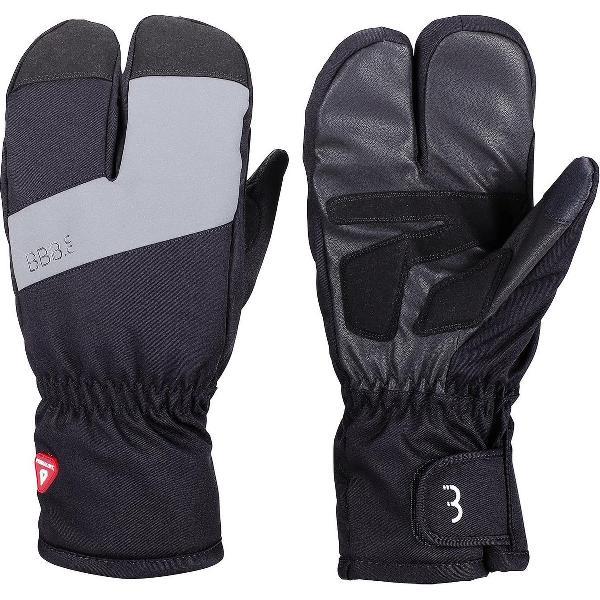 BBB Cycling SubZero 2 x 2 Fietshandschoenen Winter - Thermo Fiets Handschoenen Waterdicht & Winddicht - Zwart - Maat XS - BWG-35