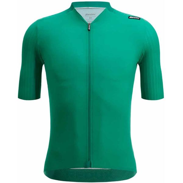 Santini Redux Speed Korte Mouwen Fietsshirt Groen M Man