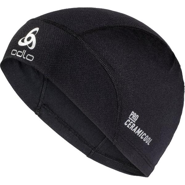 Odlo Beanie CERAMICOOL UVP ZWART - Maat No size