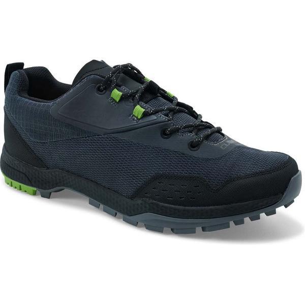 CUBE Sportschoenen ATX OX - Fietsschoenen - Wandelschoenen - Vetersluiting - Grijs/Zwart/Groen - Maat 40