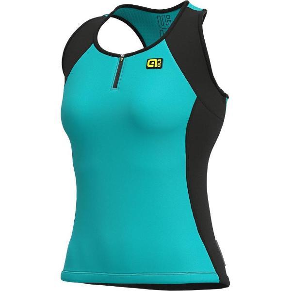 Ale Lady Top Solid Color Block - Turquoise - XXL - Valt klein