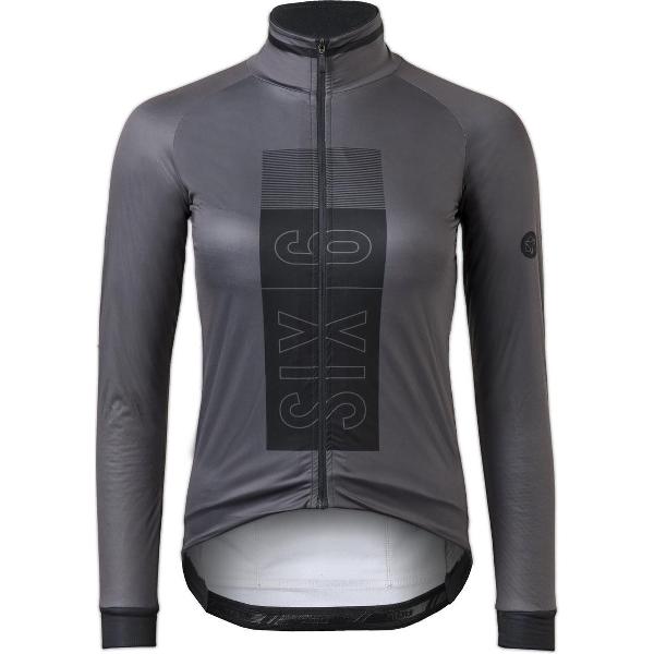 AGU Polartec Alpha Thermo Fietsjack II SIX6 Dames - Grijs - XS - Extra isolerende binnenkant - Winddicht en waterafstotend - Gerecyceld Polyester