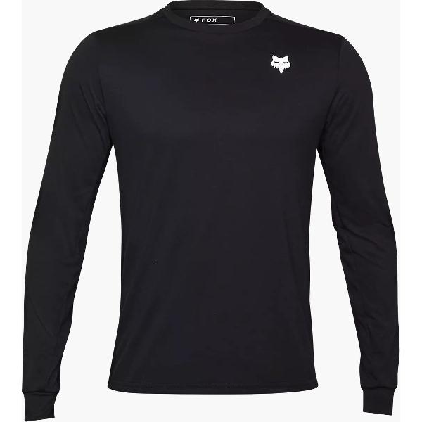 Fox Ranger Dr Md Ls Jersey - Black