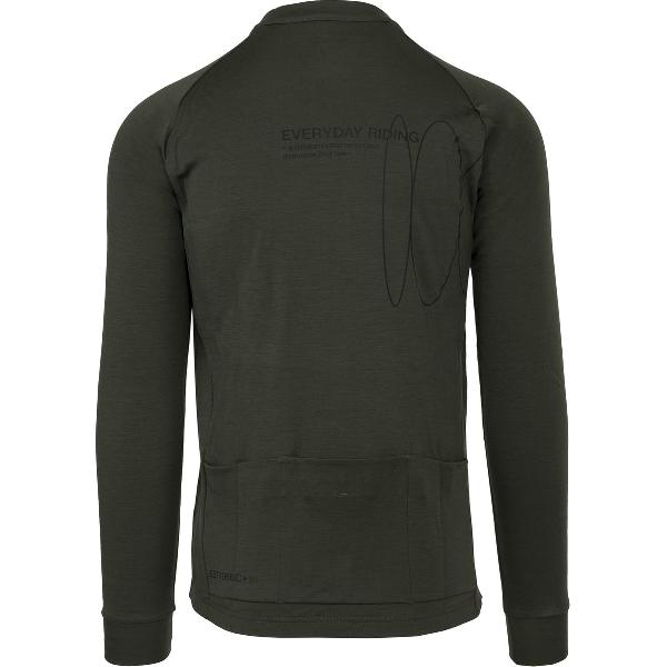 AGU Merino Fietsshirt Lange Mouwen SIX6 Heren - Grass Roots Green - XL