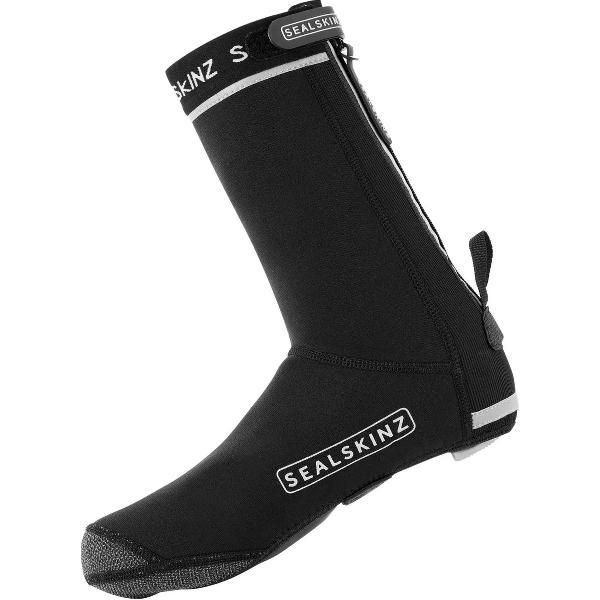 Sealskinz Caston fietsoverschoenen met open zool BLACK - Unisex - maat XL